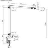 BIT FORCE stolna ručka za mikrofon BRACE DMA-72-FM | shoptok.hr
