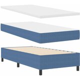  Krevet s opruga kutije Plava i bijela 90 x 190 cm | shoptok.hr