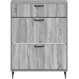  Ormar za cipele HAARLEM 78 x 24 x 103 cm Konstruirano drvo - Siva Sonoma | shoptok.hr