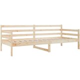 vidaXL Dnevna postelja brez vzmetnice 90x190 cm trdna borovina | Shoptok.si