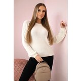 Kesi Włoski Sweater baby alpaka ecru | shoptok.hr