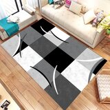  Tepih sa gumenom podlogom 140x220cm - classic crno-sivi, TG-3083 Cene