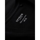 Ombre BASIC men's classic cotton T-shirt with a crew neckline - black | Shoptok.si