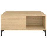  Stolić za kavu boja hrasta 80x80x36,5 cm konstruirano drvo | shoptok.hr