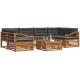  Set vanjskih sofa 7 kom. Prirodna i antracit | shoptok.hr