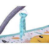  Edukativna podloga za igru za bebe s lukovima, jastukom i igračkama, 82 x 82 cm | shoptok.hr