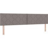  Vzglavje z LED lučmi z vzglavjem Taupe 200 cm blago, (5000043863) | Shoptok.si