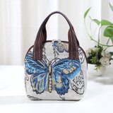 Venisymlis Vintage Ženska Nakupovalna Torba Iz Bombažnega Perila - Modra, (22070053) | Shoptok.si