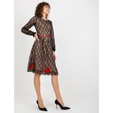 LAKERTA Dress-LK-SK-507018.60P-black | Shoptok.si