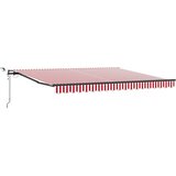  Tkanina za tende s Crvena i bijela 400 × 300 cm Poliester | shoptok.hr