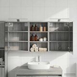  Set ormarića za kupaonicu 3 kom. 126 x 16 x 62.5 cm | shoptok.hr