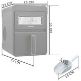 Berdsen BD-421 ledomat 112 W – 12 kg/24 h, posoda 1,1 L, 2 velikosti leda, AutoClean, črna | Shoptok.si