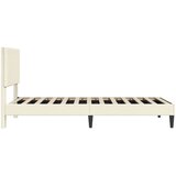  Krevetna konstrukcija Krem 90 x 200 cm Kordura tekstil | shoptok.hr