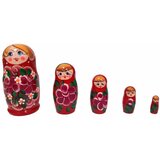  Originalna ruska matrjoška 11 cm, set od 5 kom | shoptok.hr