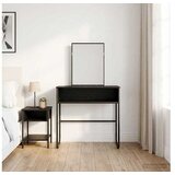 vidaXL toaletna mizica z ogledalom, 81x40x131 cm Cene