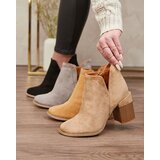 Resti Light brown women's Ricteas stiletto boots | ePonuda.com