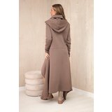 Kesi Insulated mocha dress with longer sides | shoptok.hr