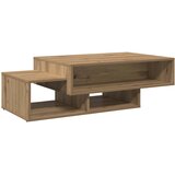  Stolić za kavu boja hrasta 105 x 55 x 32 cm konstruirano drvo | shoptok.hr
