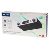 Blow RK2 kuhinjski radio FM/DAB+ 2 × 5 W z LCD zaslonom – srebrna | Shoptok.si