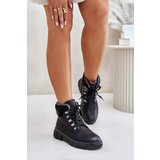 PE1 Women's Insulated Ankle Boots With Zipper Black Mevanisa | Shoptok.si