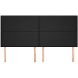  Uzglavlje crno 180x5x118/128 cm umjetna koža | Eponuda.ba
