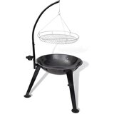  Okrugli BBQ roštilj za kotlovinu, viseći | shoptok.hr