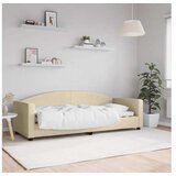 vidaXL Raztegljiva postelja krem 80x200 cm blago Cene
