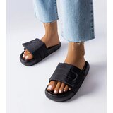 Gemre Black Velcro Sandals Aleron | Shoptok.si
