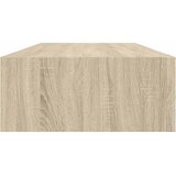  Zidna polica s ladicom boja hrasta 60 x 23,5 x 10 cm MDF | shoptok.hr