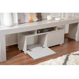 Hanah home TV komoda, 180x50x31,3 cm, svijetlosiva | Eponuda.ba