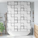 vidaXL Rolo zavjesa za tuš 150x240 cm širina tkanine 146 cm | shoptok.hr