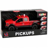 Pickup Truck Opening Doors Tail Lights Sounds Drive Red 1:12 | Shoptok.si