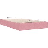  Okvir za krevet bez madraca ružičasti 120x200 cm baršunasti | shoptok.hr