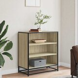  Komoda boja hrasta 68x35x76 cm konstruirano drvo i metal | shoptok.hr