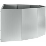  Sadilica Srebrno 120 x 60 x 35 cm Cinkani čelik | shoptok.hr