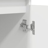  Komoda s ladicama bijela 100,5x35x98,5 cm konstruirano drvo | shoptok.hr