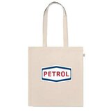 Petrol Retro vrečka, recikliran bombaž, 42x38 cm | Shoptok.si