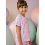 Sinsay Pamučna majica s motivom srca | shoptok.hr