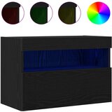 TV zidni ormar Crni hrast 60 x 30 x 40 cm Konstruirano drvo | Eponuda.com