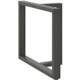  Noge blagovaonski stol T-oblika 2 kom 100x35x(72-73) cm čelik | shoptok.hr