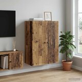 Ormar za montažu na zid Staro drvo 66 x 34,5 x 90 cm | shoptok.hr