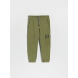 Reserved cargo hlače jogger - zelena Cene