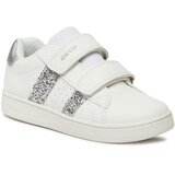 Geox Superge J Eclyper Girl J45LRA 000BC C0007 S White/Silver | Shoptok.si