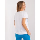 RUE PARIS Blouse-RV-BZ-9628.26X-white-blue | Shoptok.si