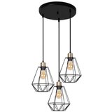 Candellux Lighting Črna kovinska viseča svetilka Primo - Candellux Lighting Cene