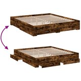 Okvir kreveta s ladicama boja hrasta 180x200 cm | shoptok.hr