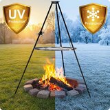  Vrtni tronožac s visećim roštiljem 80 cm – Berdsen BD-884 | shoptok.hr