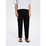Reserved Loose hlače mrkva kroja - crno | shoptok.hr
