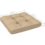  Vrtni tabure od paleta od bijelo impregnirane borovine | shoptok.hr
