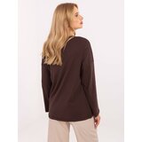 RELEVANCE Blouse-RV-BZ-A852.51-dark brown u